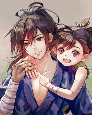 anime hyakkimaru dororo paint by number