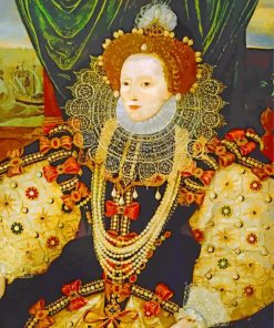 Armada Portrait Of Elizabeth paint by number