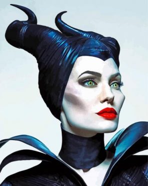 Disney Angelina Maleficent paint by numbers