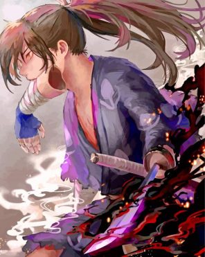 dororo hyakkimaru paint by number