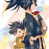 dororo japanese anime paint by numbers