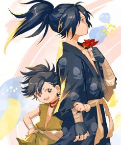 dororo japanese anime paint by numbers