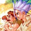 Dr Stone Anime paint by numbers