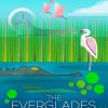 everglades national park florida paint by number