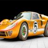 golden Ford Gt40 paint by number