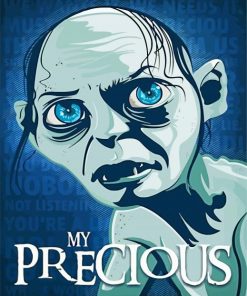 Gollum My Precious Cartoon paint by number