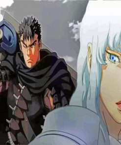 Griffith Berserk And Guts paint by numbers