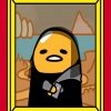 gudetama mona lisa paint by numbers