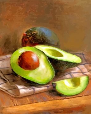 hass Avocado paint by number