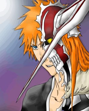 Ichigo Kurosaki paint by Numbers