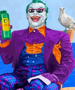 joker jack nicholson paint by number