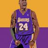 Kobe Bryant Basketball Player paint by numbers