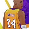 Kobe Bryant Illustration paint by numbers