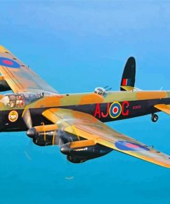 Lancaster Aircraft paint by numbers