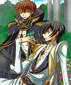 Lelouch Lamperouge And Suzaku paint by number