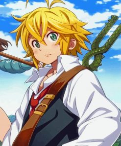 Nanatsu No Taizai Meliodas paint by numbers