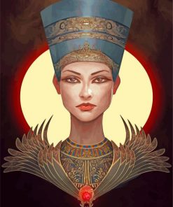 nefertiti paint by number