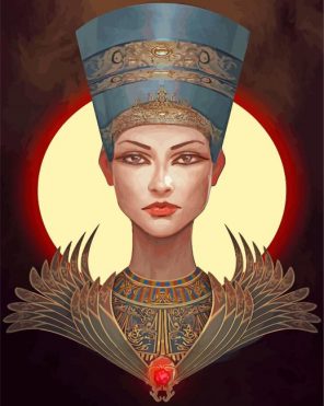 nefertiti paint by number