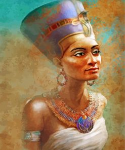 Nefertiti paint by numbers