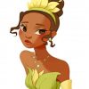 princess tiana art paint by number