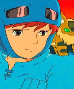 Sad Nausicaa paint by numbers