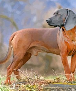 scent hound paint by numbers