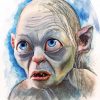 smeagol art paint by numbers