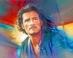 Will Turner Illustration paint by numbers