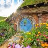 Hobbiton House paint by numbers