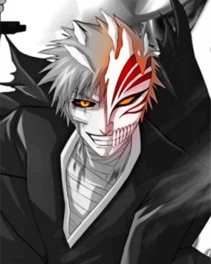 Ichigo Kurosaki paint by numbers