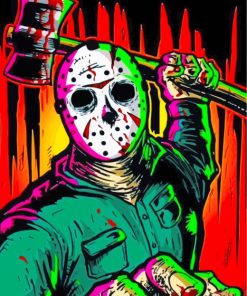 Jason Illustration paint by numbers