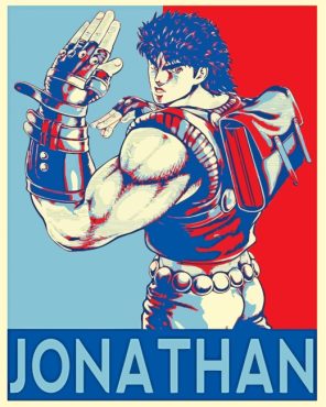 Jonathan Joestar Illustration Paint by numbers