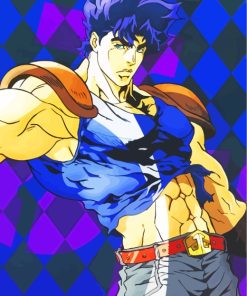 Jonathan-Joestar-Jojo-Adventure paint by numbers