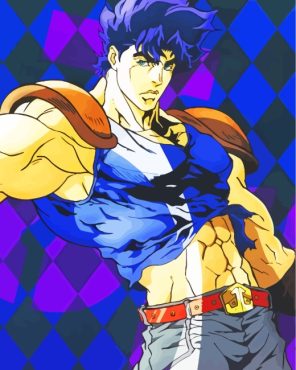 Jonathan-Joestar-Jojo-Adventure paint by numbers