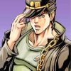 Jotaro Kujo Jojo Adventure paint by numbers