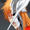 Ichigo Kurosaki Bleach paint by numbers