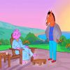 Princess Carolyn And BoJack Horseman paint by numbers