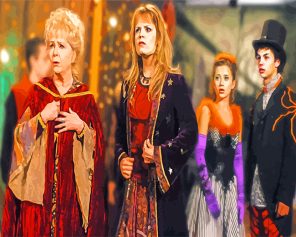 Halloweentown Movie paint by numbers