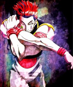 Hisoka Morow Hunter x Hunter paint by numbers