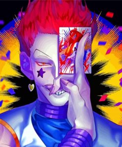 Hisoka Hunter x Hunter paint by numbers