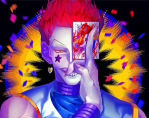 Hisoka Hunter x Hunter paint by numbers