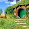 Hobbit Hole New Zealand paint by numbers