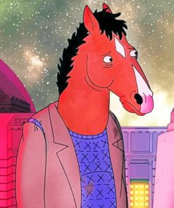 BoJack Horseman paint by numbers