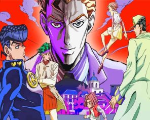 Jojo Bizarre Adventure paint by numbers