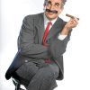 The Comedian Groucho Marx paint by numbers