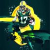 Illustration Davante Adams - Paint By Numbers