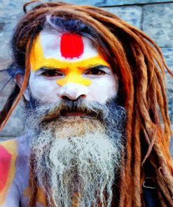 Indian Shiva paint buy numbers