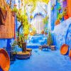 Chefchaouen City Paint By Numbers