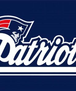 New England Patriots Logo Paint By Numbers