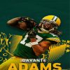 Packers Davante Adams Paint By Numbers